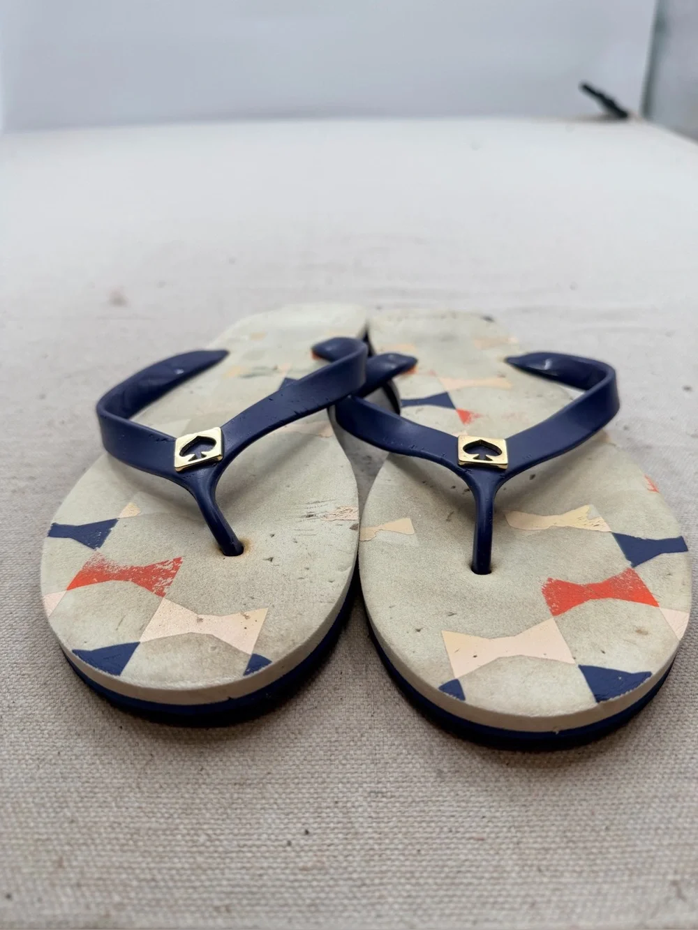 kate spade Black Sandal Sole with Lilac Accents